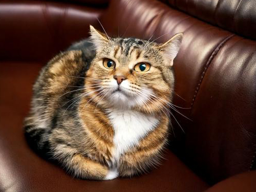 香箱座りする猫